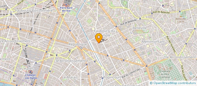 localisation de l'entreprise AGORA 81 à PARIS