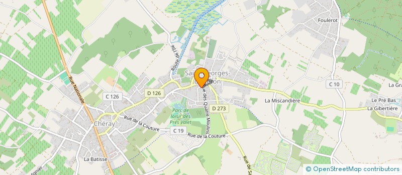 localisation de l'entreprise AGORA à SAINT-GEORGES-D'OLERON