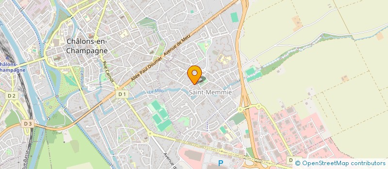 localisation de l'entreprise AGORA  SAINT-MEMMIE