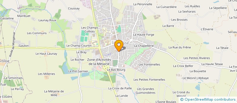 localisation de l'entreprise AGORA  MELESSE