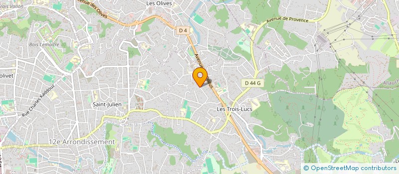 localisation de l'entreprise AGORA à MARSEILLE