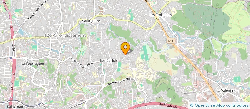 localisation de l'entreprise AGORA  MARSEILLE