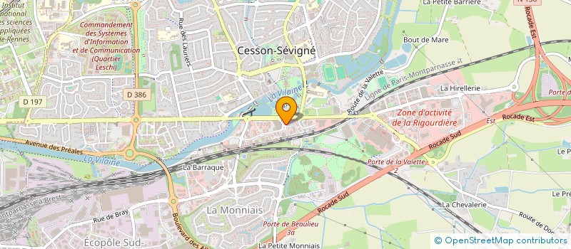 localisation de l'entreprise AGORA COMMUNICATION  CESSON-SEVIGNE