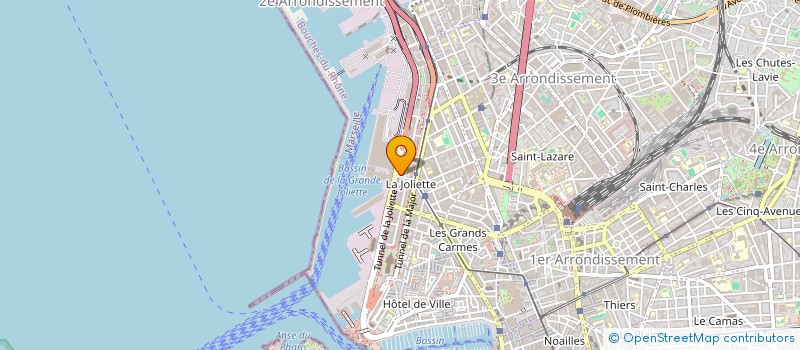 localisation de l'entreprise AGORA COMMUNICATION à MARSEILLE