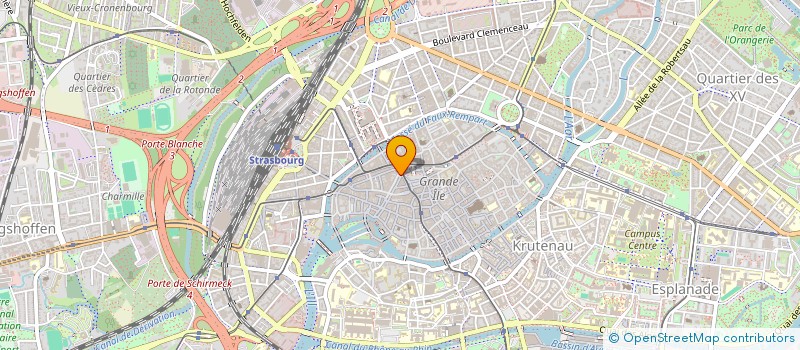 localisation de l'entreprise AGORA COMMUNICATION à STRASBOURG