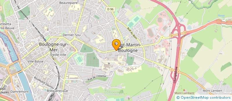 localisation de l'entreprise AGORA CONSEIL  SAINT-MARTIN-BOULOGNE