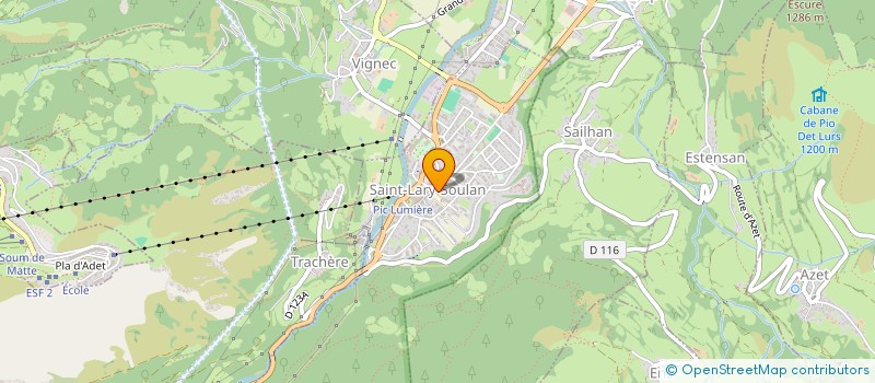 localisation de l'entreprise AGORA CONSULTING  SAINT-LARY-SOULAN