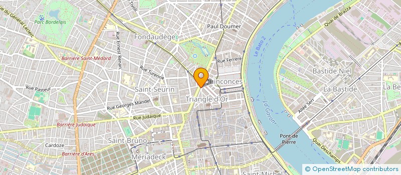 localisation de l'entreprise AGORA DES ARTS  BORDEAUX