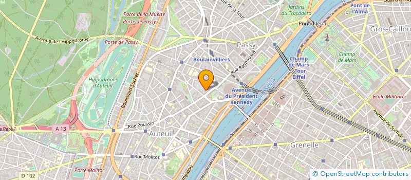 localisation de l'entreprise AGORA DETECTIVES à PARIS