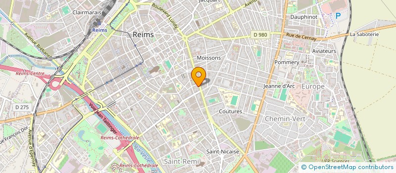 localisation de l'entreprise AGORA DISTRIBUTION à REIMS