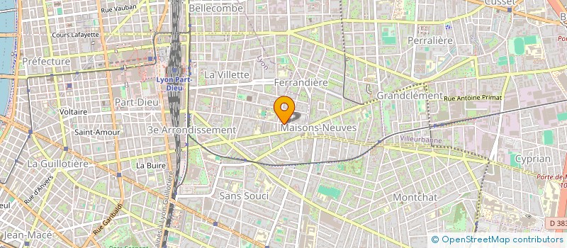 localisation de l'entreprise AGORA ESPACES VERTS  LYON