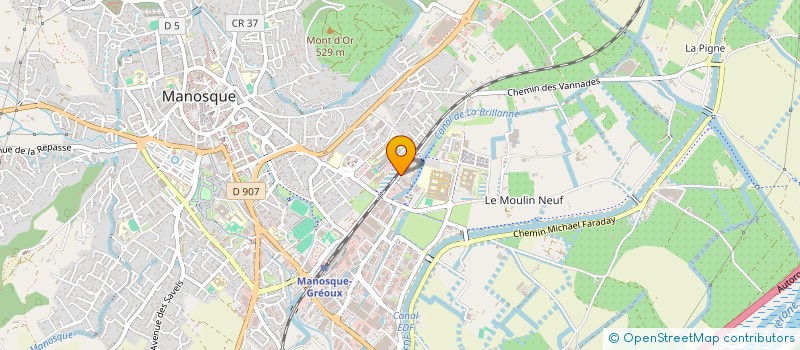 localisation de l'entreprise AGORA EXPERTS à MANOSQUE