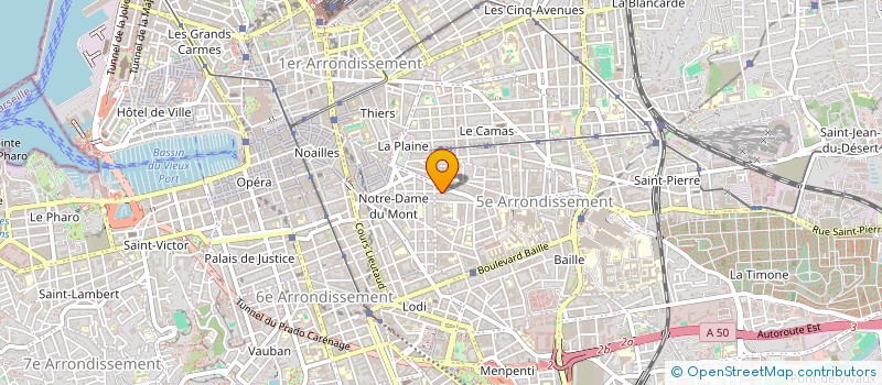localisation de l'entreprise AGORA FORMATION à MARSEILLE