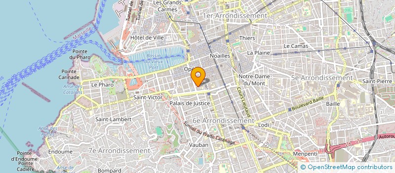 localisation de l'entreprise AGORA FRANCE EXCELLENCE  MARSEILLE