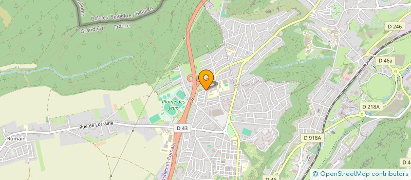 localisation de l'entreprise AGORA GRAPHIE à LONGWY