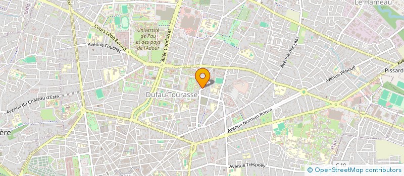 localisation de l'entreprise AGORA LES PRESLES à PAU