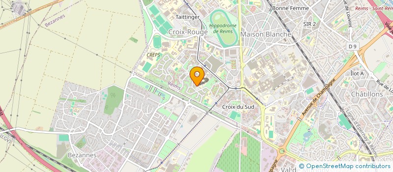 localisation de l'entreprise AGORA MARINE à REIMS
