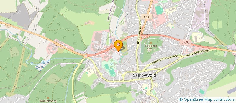 localisation de l'entreprise AGORA OPTIC à SAINT-AVOLD