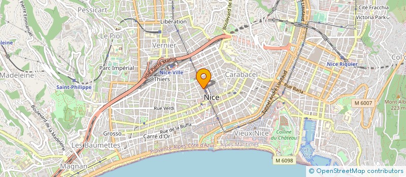 localisation de l'entreprise AGORA PHONE à NICE