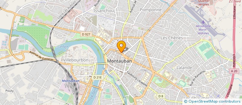 localisation de l'entreprise AGORA RESTAURATION à MONTAUBAN