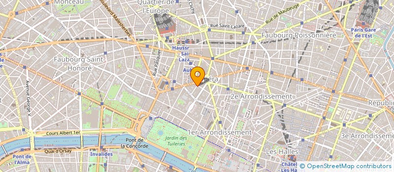 localisation de l'entreprise AGORA SEARCH à PARIS