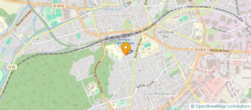 localisation de l'entreprise AGORA SERVICE  EVREUX