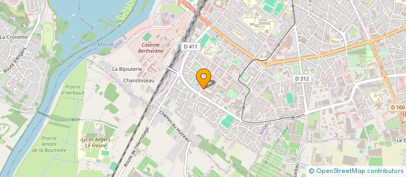 localisation de l'entreprise AGORA STRATEGIE  ANGERS