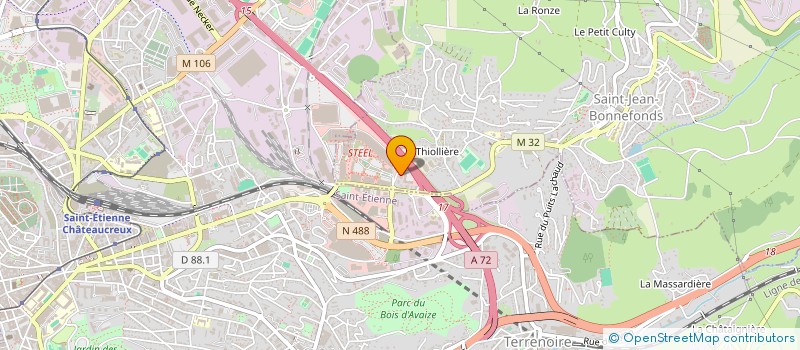 localisation de l'entreprise AGORA TRADING  SAINT-JEAN-BONNEFONDS