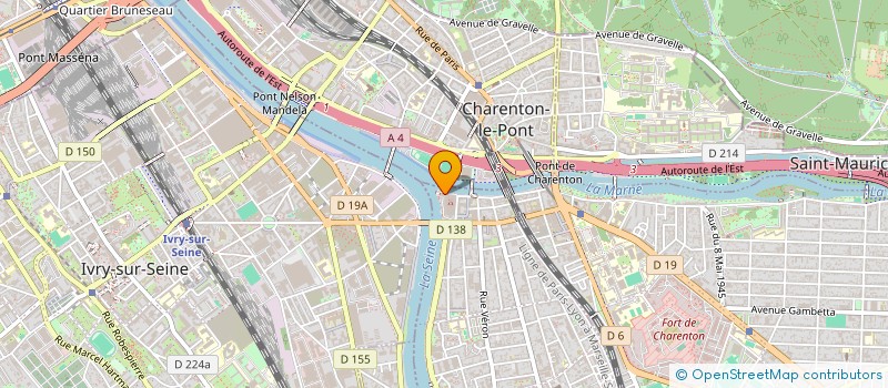 localisation de l'entreprise AGORADANSE  ALFORTVILLE