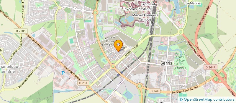 localisation de l'entreprise AGORAEEM  CHESSY