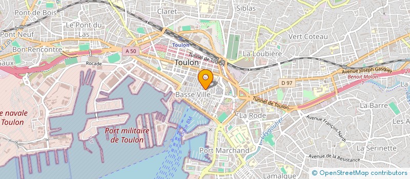 localisation de l'entreprise AGORAIOS  TOULON