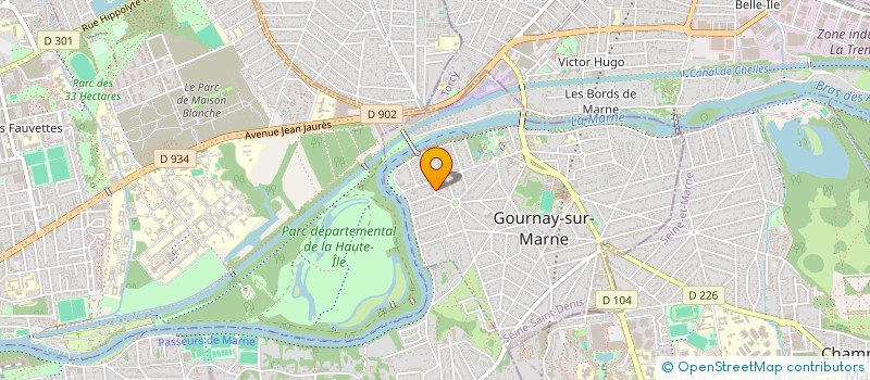 localisation de l'entreprise AGORAJEUX à GOURNAY-SUR-MARNE