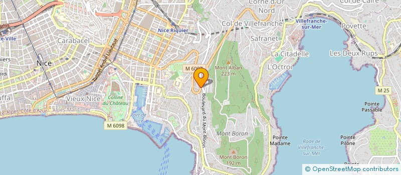 localisation de l'entreprise AGORALUMIERE INTERNATIONAL  NICE