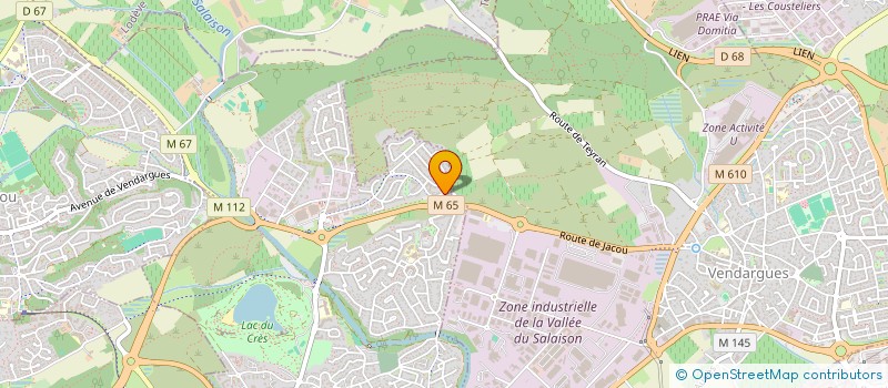 localisation de l'entreprise AGORASANA à LE CRES