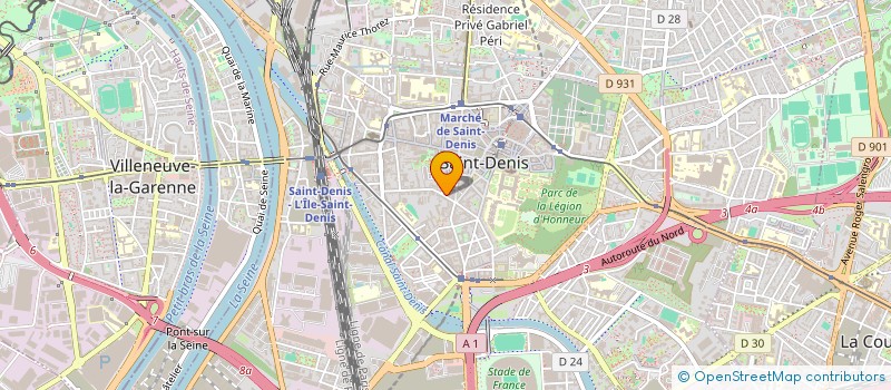 localisation de l'entreprise AGORATOPIQUES à SAINT-DENIS