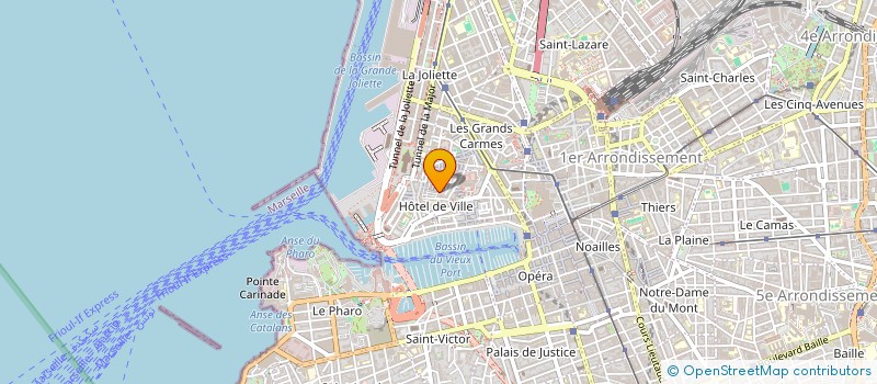 localisation de l'entreprise AGORATUS  MARSEILLE