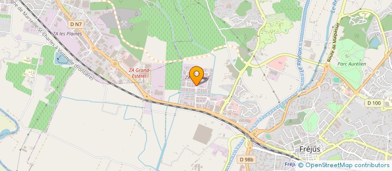 localisation de l'entreprise AGORESPACE ESTEREL à FREJUS