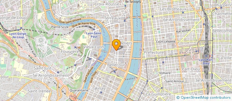 localisation de l'entreprise AGORFI à LYON