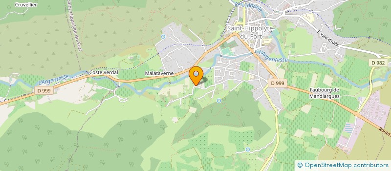 localisation de l'entreprise AGORIA  SAINT-HIPPOLYTE-DU-FORT