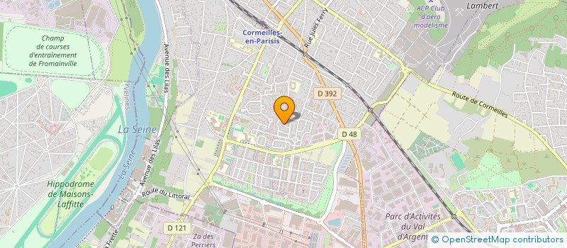 localisation de l'entreprise AGORIMEX  CORMEILLES-EN-PARISIS