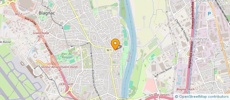 localisation de l'entreprise AGORRA COMPAGNIE à BLAGNAC