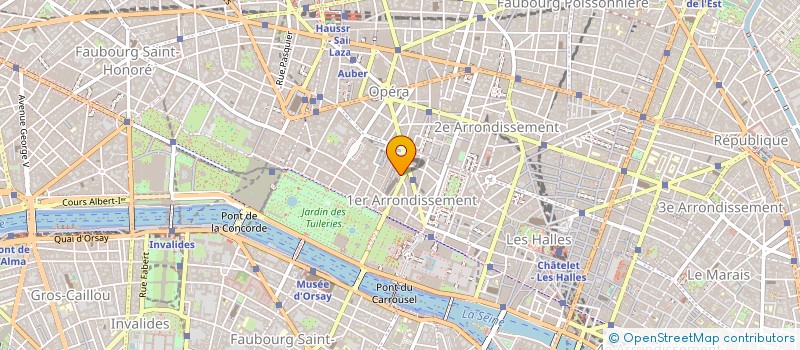localisation de l'entreprise AGOS INTERNATIONAL à PARIS