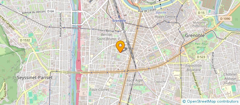 localisation de l'entreprise AGOSTINELLI AGENCEMENT  GRENOBLE