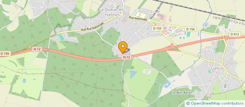 localisation de l'entreprise AGOSTINHO ENTREPRISE  LA QUEUE-LES-YVELINES