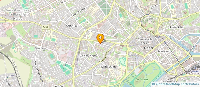 localisation de l'entreprise AGOSTINI MEDIMAGING CONSULTING à CAEN
