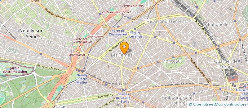 localisation de l'entreprise AGOSTINI P ET MAIER S  PARIS