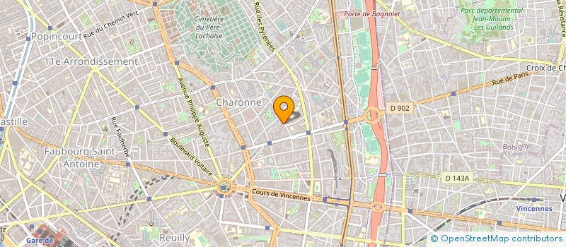 localisation de l'entreprise AGOTRONIC à PARIS