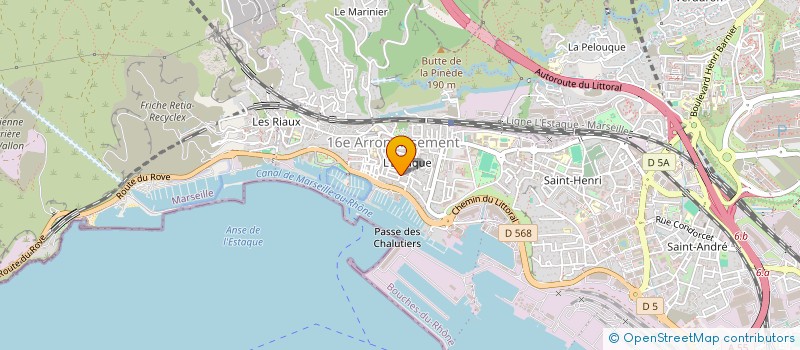 localisation de l'entreprise AGOUDJIL NM8 à MARSEILLE