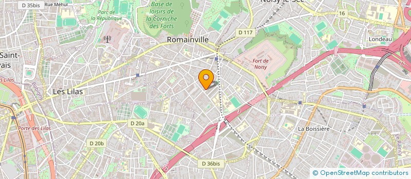 localisation de l'entreprise AGOUNE RAMINE SASU  ROMAINVILLE