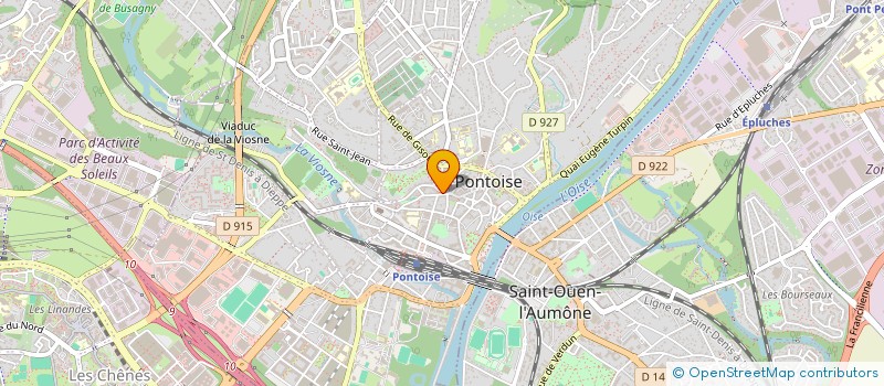 localisation de l'entreprise AGP à PONTOISE